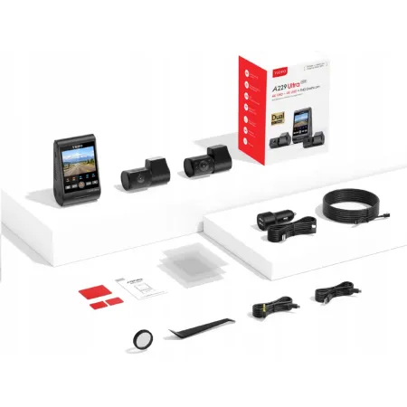 Viofo A229 Ultra 3CH – Rejestrator samochodowy 3-kanałowy Full HD